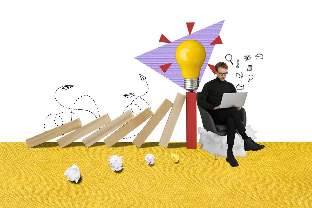 creative entrepreneur exploring side hustle opportunities in 2025 using modern tools